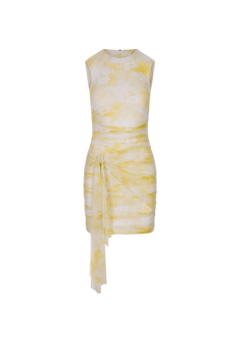Sheath Dress With Trompe l'oeil Lace Print MSGM | 3442MDA42-23735206