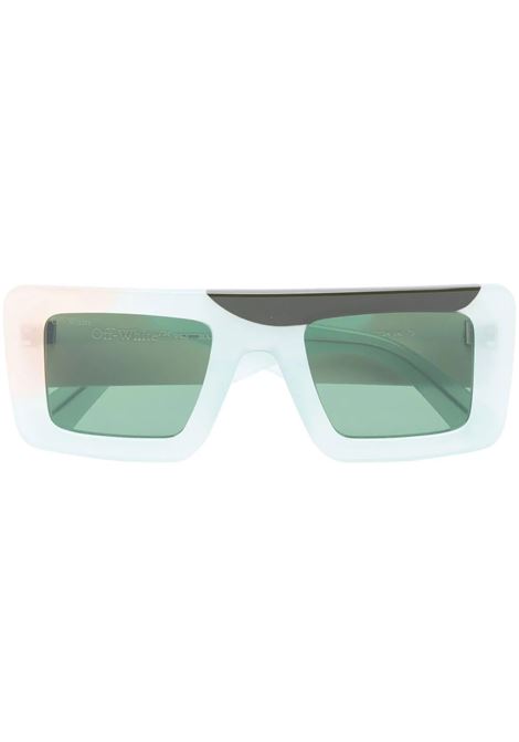 Aquamarine Seattle Sunglasses  OFF-WHITE | OERI069S23PLA0015955