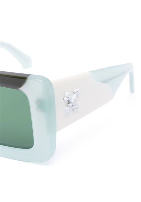 Aquamarine Seattle Sunglasses  OFF-WHITE | OERI069S23PLA0015955
