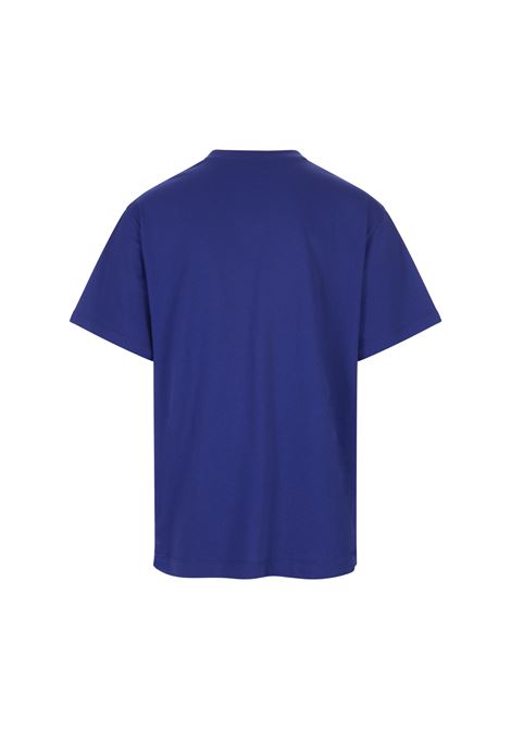 T-Shirt Skate Blu Con Logo OFF-WHITE | OMAA120S23JER0206901