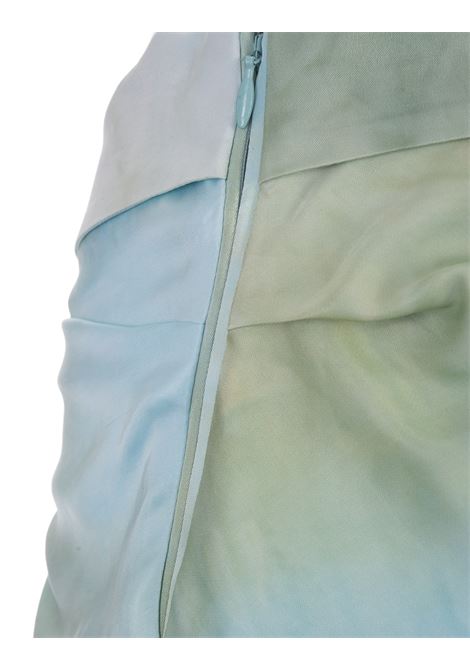 Minigonna Tie-Dye Con Drappeggio OFF-WHITE | OWCU002S23FAB0024037