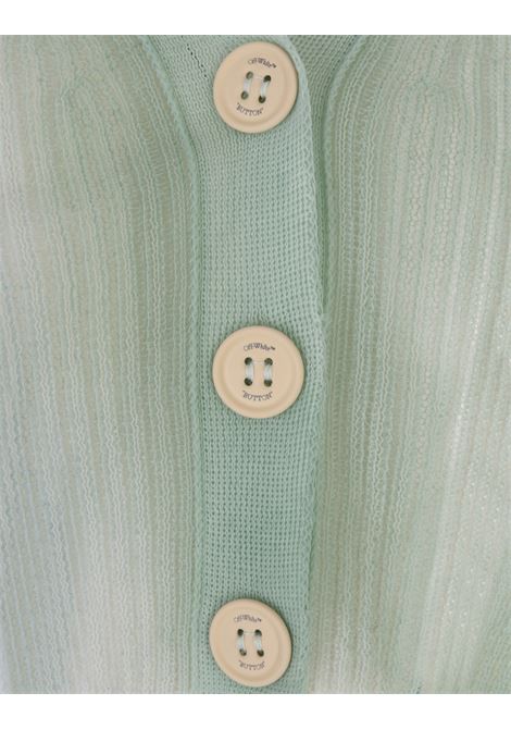 Tie-Dye Cropped Cardigan OFF-WHITE | OWHB035S23KNI0014001