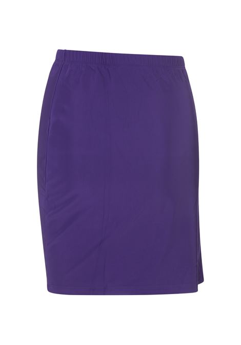 Short Purple Skirt With Draping PACO RABANNE | 23PJJU226VI0335P512