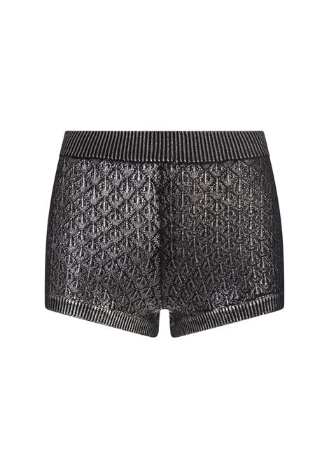 Silver Shorts With Sequins PACO RABANNE | 23PMLI030ML0220P001