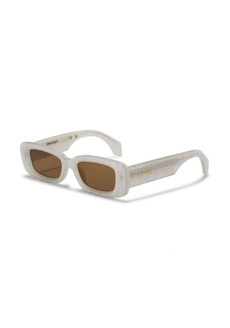 Glitter Brown Lala Sunglasses PALM ANGELS | PERI022S23PLA0018360