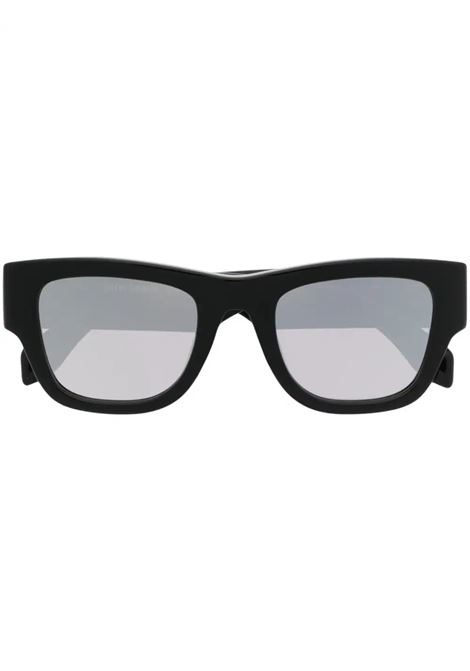 Black Volcan Sunglasses PALM ANGELS | PERI025S23PLA0011072