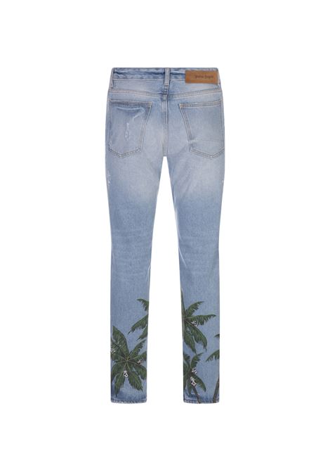 Printed Jeans PALM ANGELS | PMYA033S23DEN0134055