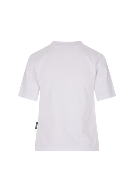 White I Love PA Slim T-Shirt PALM ANGELS | PWAA044S23JER0010184
