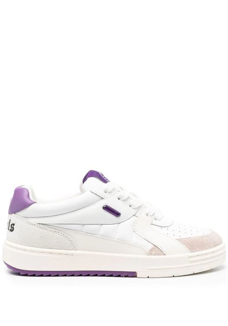 White And Purple University Sneakers PALM ANGELS | PWIA049C99LEA0010137