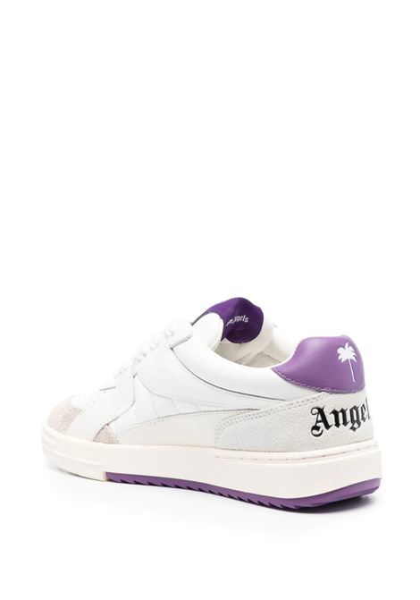 White And Purple University Sneakers PALM ANGELS | PWIA049C99LEA0010137