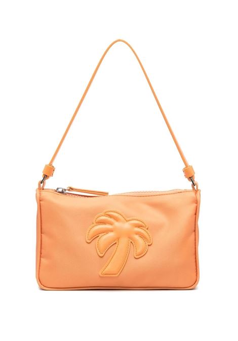 Orange Pouch With Palm Tree Logo PALM ANGELS | PWNS004S23FAB0022222