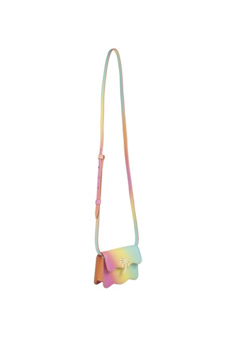 Multicoloured Palm Beach Micro Bag PALM ANGELS | PWNX001S23LEA0028484