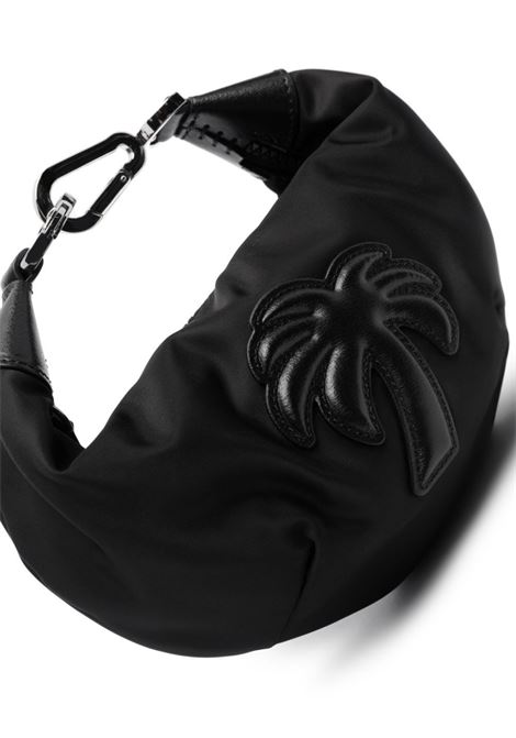 Black Hobo Palm Bag PALM ANGELS | PWNX004S23FAB0011010