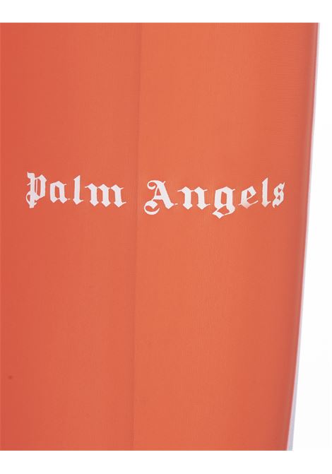 Leggings Arancioni Con Logo e Bande Laterali a Contrasto PALM ANGELS | PWVG001C99FAB0022201