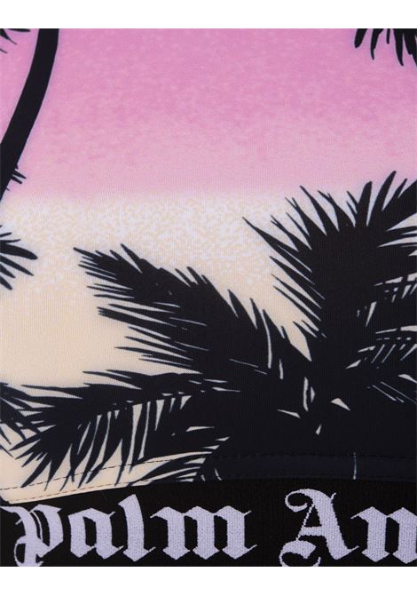 Top Crop Sportivo Sunset Palm PALM ANGELS | PWVO024S23FAB0033710