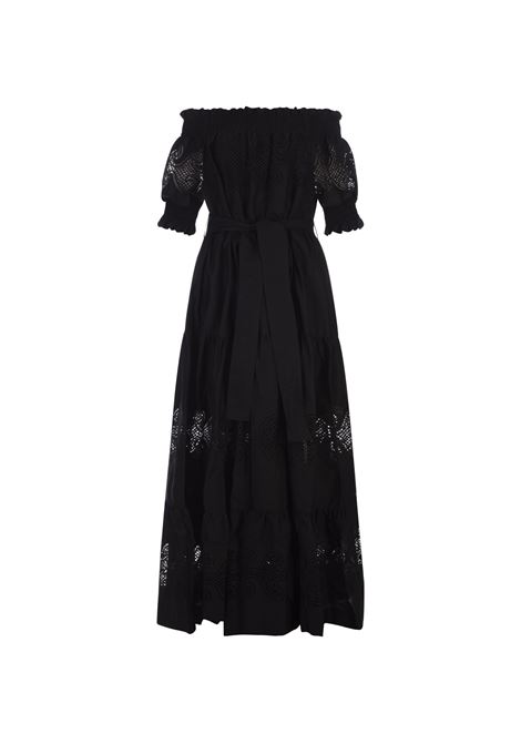 Black Candice Long Dress PAROSH | CANDICE-D725193013