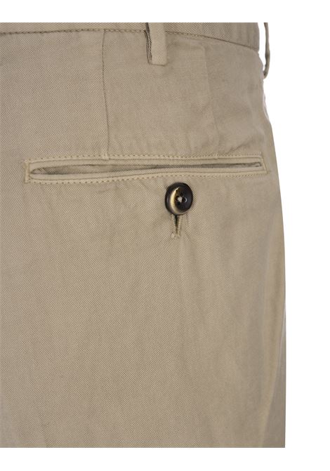 Beige Lyocell and Cotton Bermuda Shorts PT BERMUDA | BTKCZ00CL1-PU31Y041
