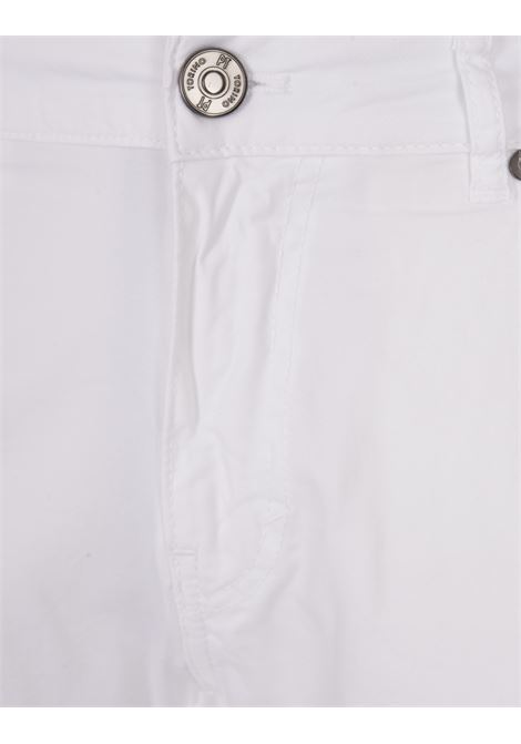 White Five Pocket Slim Fit Pant PT05 | VT05Z00BAS-NU62N010