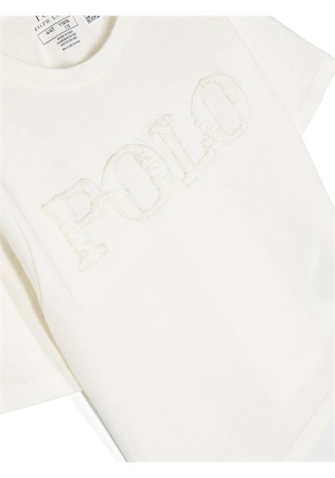 White Polo T-Shirt RALPH LAUREN KIDS | 311-903936001
