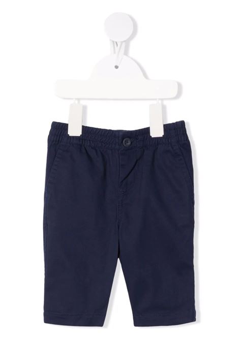 Navy Blue Stretch Chino Polo Prepster Trousers RALPH LAUREN KIDS | 320-855803002