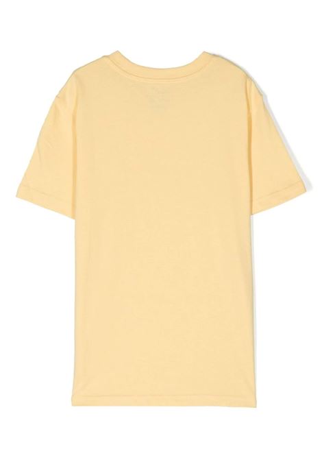 Yellow T-Shirt With Light Blue Pony RALPH LAUREN KIDS | 321-832904002