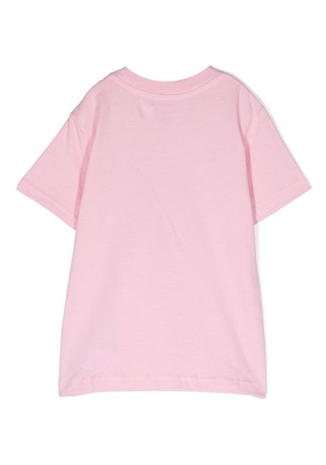 T-Shirt Rosa Con Pony Blu Navy RALPH LAUREN KIDS | 322-832904040