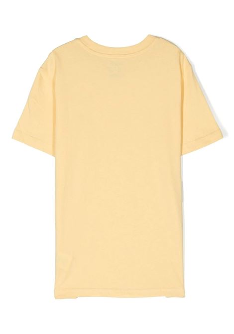 Yellow Teen T-Shirt With Light Blue Pony RALPH LAUREN KIDS | 323-832904002