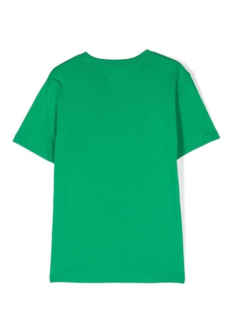 T-Shirt Teen Verde Con Pony Rosa RALPH LAUREN KIDS | 323-832904109