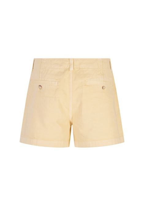 Shorts In Twill Di Cotone Giallo RALPH LAUREN | 211-905949002