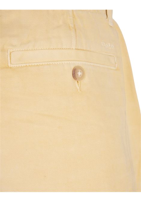 Shorts In Twill Di Cotone Giallo RALPH LAUREN | 211-905949002