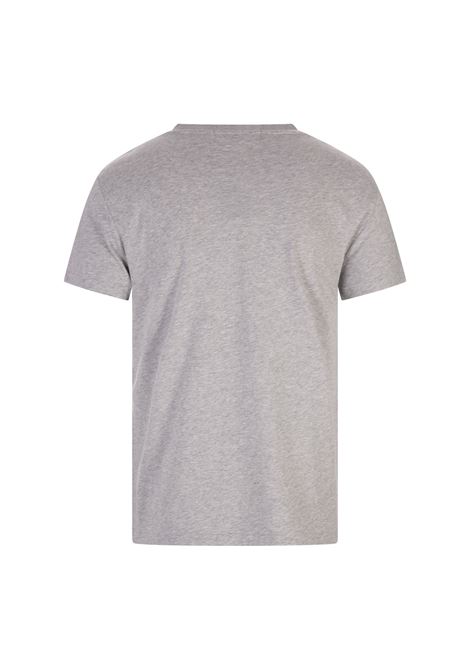 Grey Polo Bear Custom Slim-Fit T-Shirt RALPH LAUREN | 710-853310019