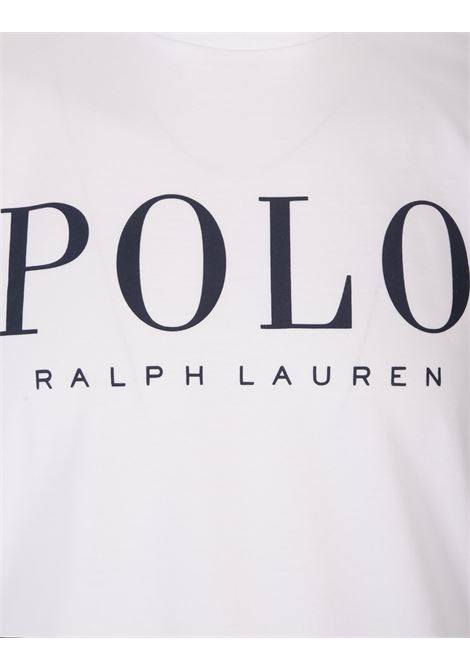 White Polo Custom Slim-Fit T-Shirt RALPH LAUREN | 710-860829008