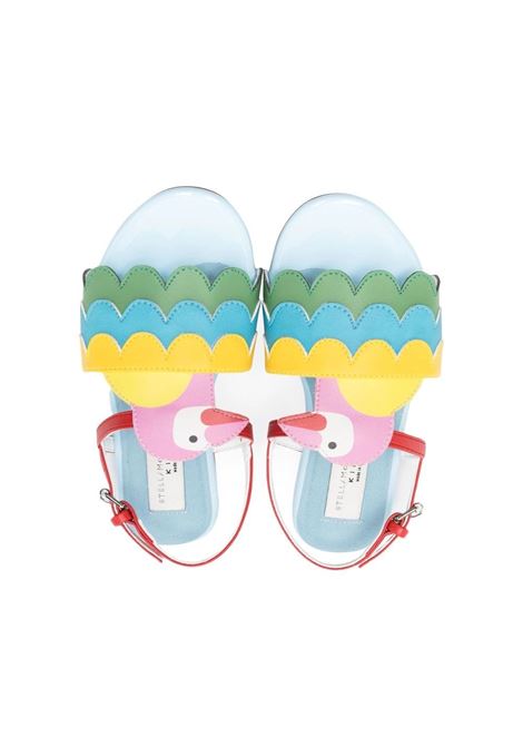 Sandals with Parrot Embroidery STELLA MCCARTNEY KIDS | TS0A86-Z1166999