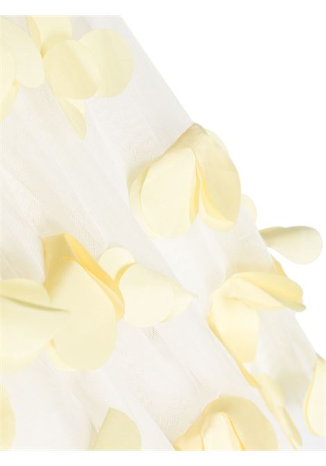 White Tulle Dress With Yellow Petals STELLA MCCARTNEY KIDS | TS1G71-Z1119102
