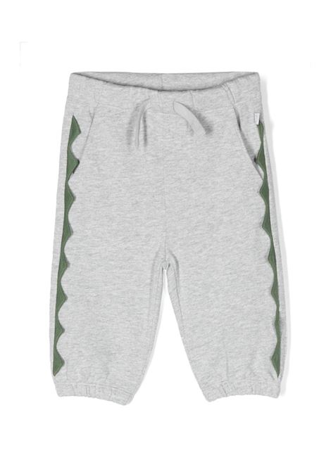 Gecko Crest Sports Pants In Grey STELLA MCCARTNEY KIDS | TS6570-Z0499904