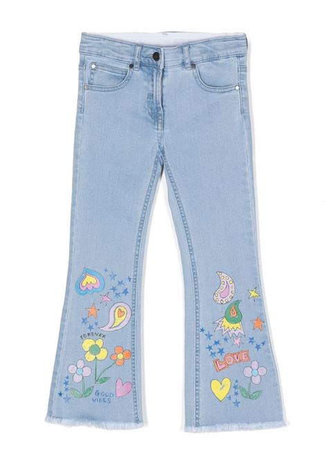 Flare Jeans with Print STELLA MCCARTNEY KIDS | TS6A20-Z0153604