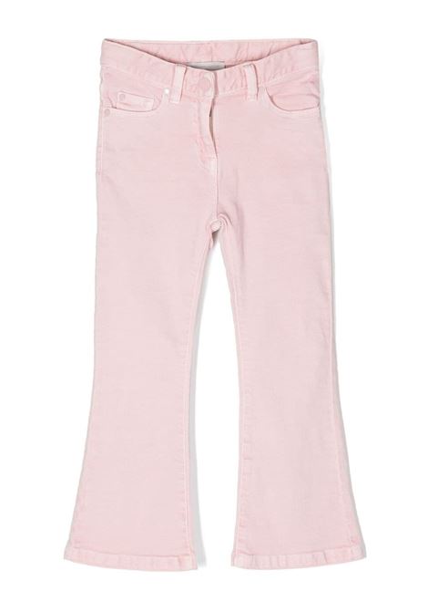 Flared Jeans In Pink Denim STELLA MCCARTNEY KIDS | TS6E50-Z0156502
