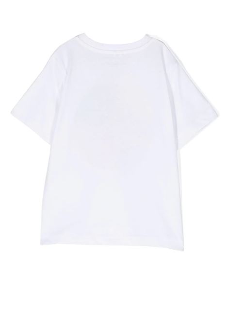 Graphic Love Stella Logo T-Shirt In White STELLA MCCARTNEY KIDS | TS8C31-Z0434100