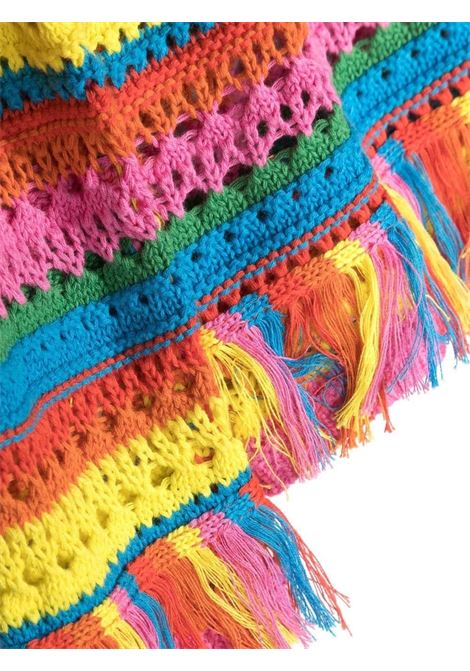 Rainbow Striped Crochet Sweater STELLA MCCARTNEY KIDS | TS9A50-Z1146999
