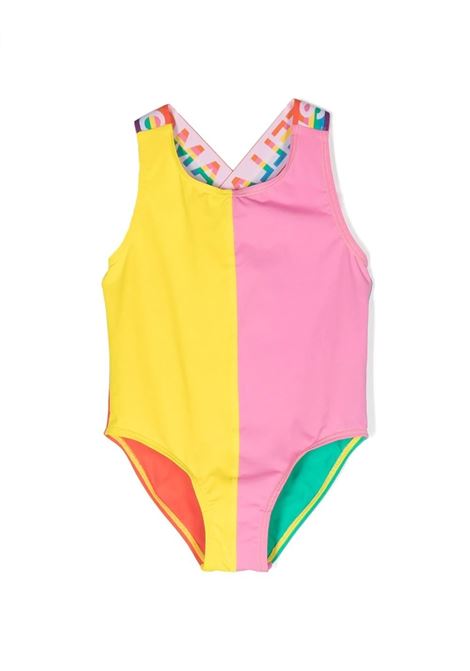 Multicolored One-Piece Swimsuit With Logoed Straps STELLA MCCARTNEY KIDS | TSCC09-Z0157999