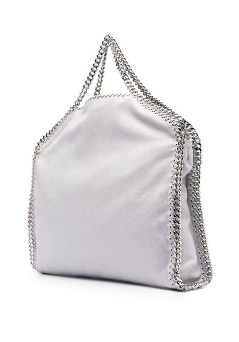 Light Grey And Silver Falabella Fold Over Tote Bag STELLA MCCARTNEY | 234387-WP00861906