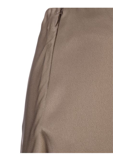 Dove Grey Short Asymmetrical Skirt STELLA MCCARTNEY | 630047-3BU3702802