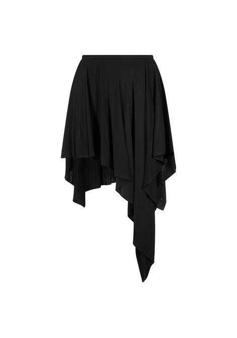 Black Asymmetrical Short Skirt STELLA MCCARTNEY | 630050-3BU3591000