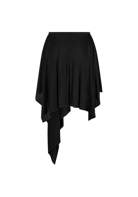 Black Asymmetrical Short Skirt STELLA MCCARTNEY | 630050-3BU3591000