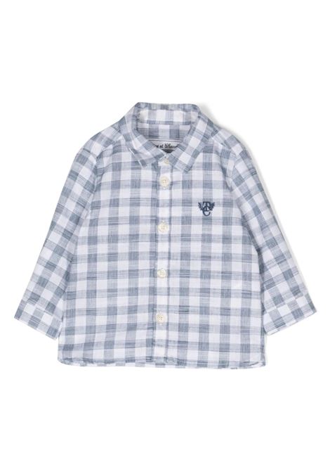 Shirt With White And Blue Vichy Pattern TARTINE ET CHOCOLAT | TW1211101