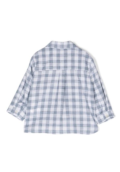 Shirt With White And Blue Vichy Pattern TARTINE ET CHOCOLAT | TW1211101