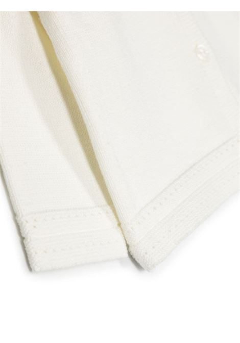 Ecru Perforated Knitted Cardigan TARTINE ET CHOCOLAT | TW1801011