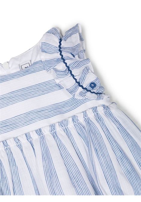 White and Light Blue Striped Sleeveless Dress TARTINE ET CHOCOLAT | TW3006140