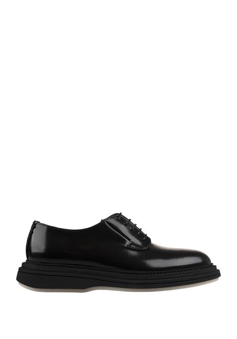 Victor Classic Shoe In Black Shiny Leather THE ANTIPODE | VICTOR161