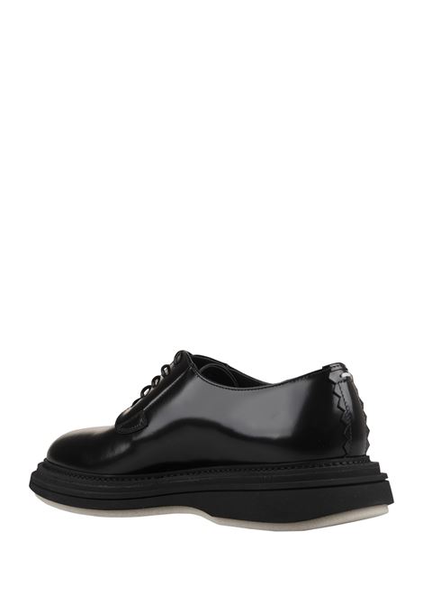 Victor Classic Shoe In Black Shiny Leather THE ANTIPODE | VICTOR161